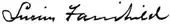signature de Lucius Fairchild