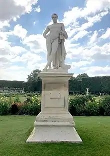 Lucius Quinctius Cincinnatus par Denis Foyatier (1793-1863), Jardin des Tuileries, Paris