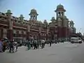 La gare ferroviaire Charbagh à Lucknow.