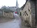 l'église depuis la Grande Rue