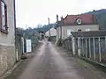 la rue Chevigny allant à  la fontaine Marceau