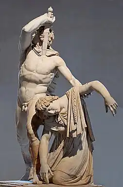 Gaulois Ludovisi et sa femme, palais Altemps.