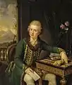 Portrait du comte Michael-Johann von der Borch (galerie Tretiakov)