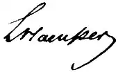 signature de Ludwig Häusser