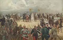 Ludwig Koch, Les monarques avec leurs généraux en chef à la Première Guerre