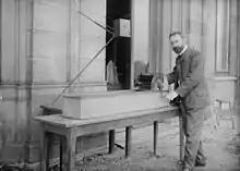 Le physicien Ludwig Prandtl, pionnier des modèles analogiques.