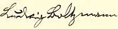 signature de Ludwig Boltzmann