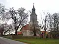 Vue de l'église de Lübbersdorf