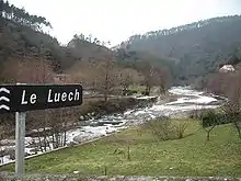 Rivière du Luech à Peyremale