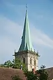 Le clocher de l'église Sainte Félicité