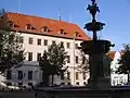 Stadtschloss et Lunabrunnen.