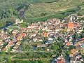 Burkheim am Kaiserstuhl (de), avec la ruine du château