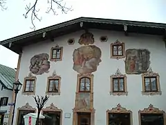 Kölblhaus, Oberammergau.