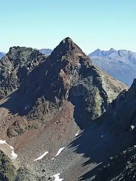 Vue depuis le sud-ouest.