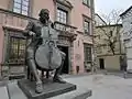 Luigi Boccherini jouant du violoncelle, à Lucques (Italie).