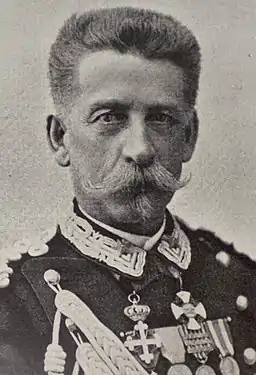 Luigi Pelloux, Général de brigade et homme d'État italien.
