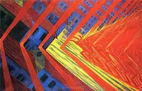 La Révolte, de Luigi Russolo (1911).