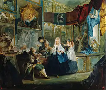 Le Magasin (1772)Musée Lázaro Galdiano