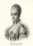 Marie-Joséphine de Savoie, vers 1775.