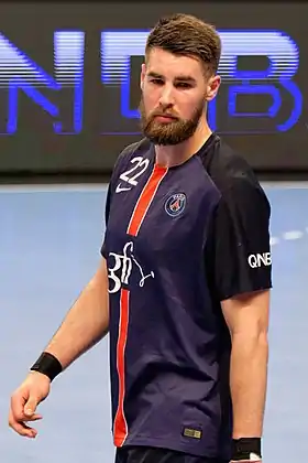 Luka Karabatic sous le maillot du PSG en 2016