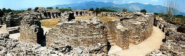 Amphithéâtre romain.