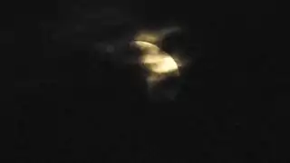 Éclipse vue de Moscou à 19 h 12 UTC.