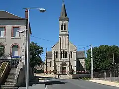 Église Saint Albert, 1911, Lunery-Rosières.