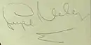 Signature de la personnalité