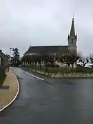 L'église Saint-Jean-Baptiste en 2017.