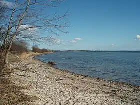 La plage de Lusig sur l'île d'Als.