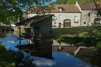 Vue sur un des lavoirs