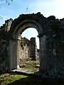 Ruines de l'ancienne chapelle de Fontroubade, appelée église Notre-Dame puis Sainte-Radegonde