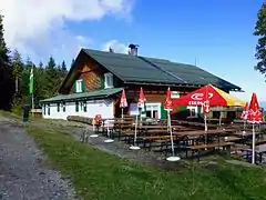 Lustenauer Hütte.