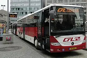 Image illustrative de l’article Service d'autobus des CFL