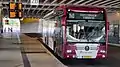 Un autobus électrique de 12 m de long Mercedes-Benz eCitaro des Voyages Émile Weber à Luxembourg.