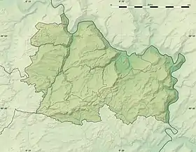 Voir sur la carte topographique du canton d'Echternach