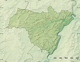 Voir sur la carte topographique du canton de Grevenmacher