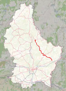 Image illustrative de l’article Route nationale 14 (Luxembourg)