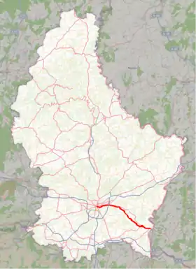 Image illustrative de l’article Route nationale 2 (Luxembourg)