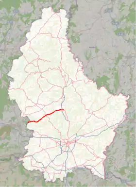 Image illustrative de l’article Route nationale 8 (Luxembourg)