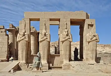 Ramsès II - Ramesséum - XIXe dynastie.