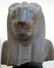 Tête de Sekhmet.