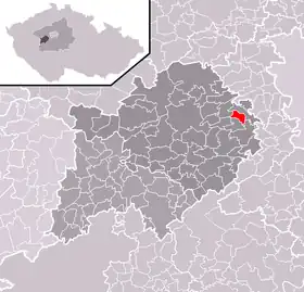 Localisation de Lužce