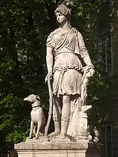 statue de Diane, classé