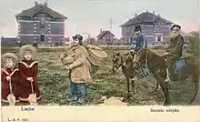 Carte postale intitulée « Nouveau massacre à Lwow », 1903