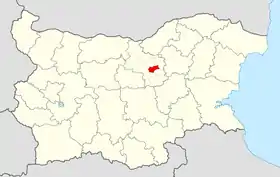 Localisation de Lyaskovets