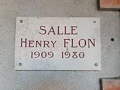 Salle Henri-Flon.