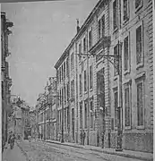 Lycée de jeunes filles alors rue de la Peirière.