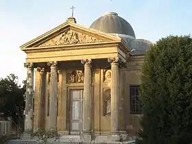 L'église du couvent (dessinée par Richard Mique), devenue chapelle du lycée Hoche, en 2006.