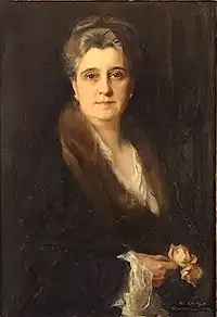 Lydia Édith Eustis, est une artiste lyrique et l’épouse du diplomate néerlandais John Loudon (1920)
